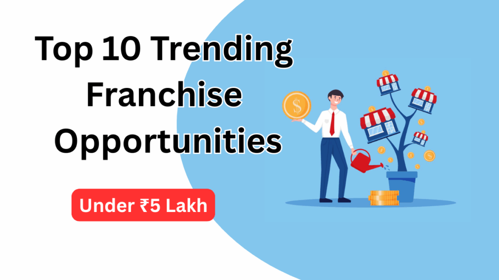 Top 10 Trending Franchise Opportunities Under ₹5 Lakh in India (2025 Guide)