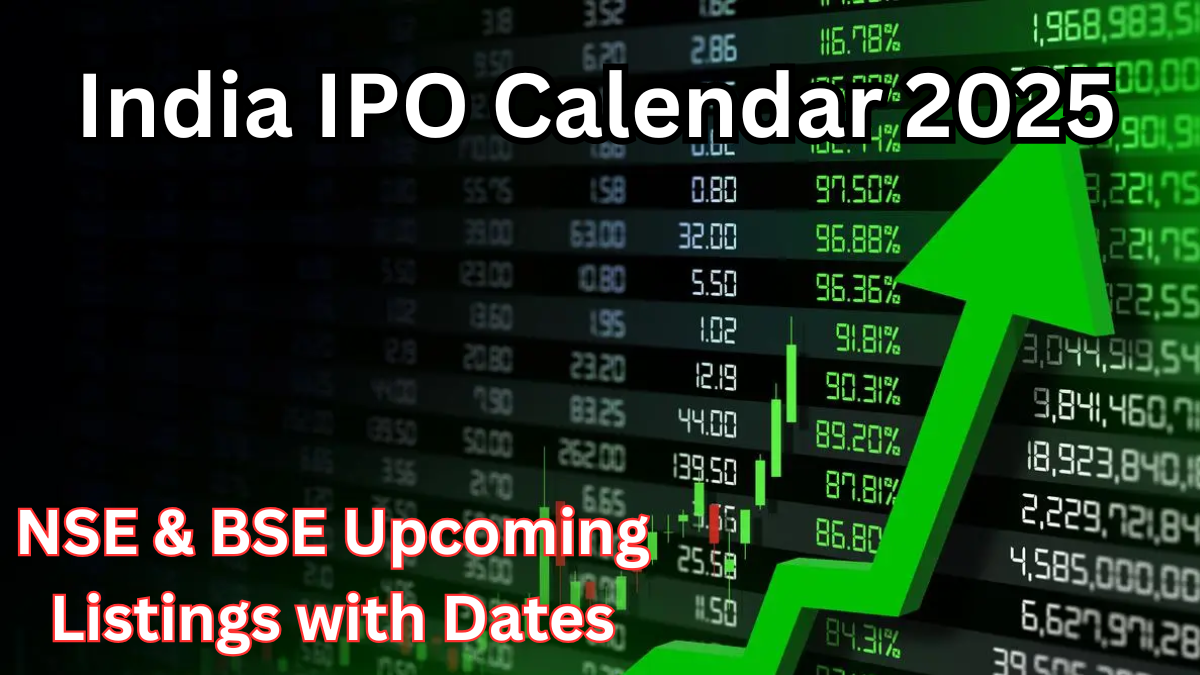 India IPO Calendar 2025 - NSE & BSE Upcoming Listings with Dates