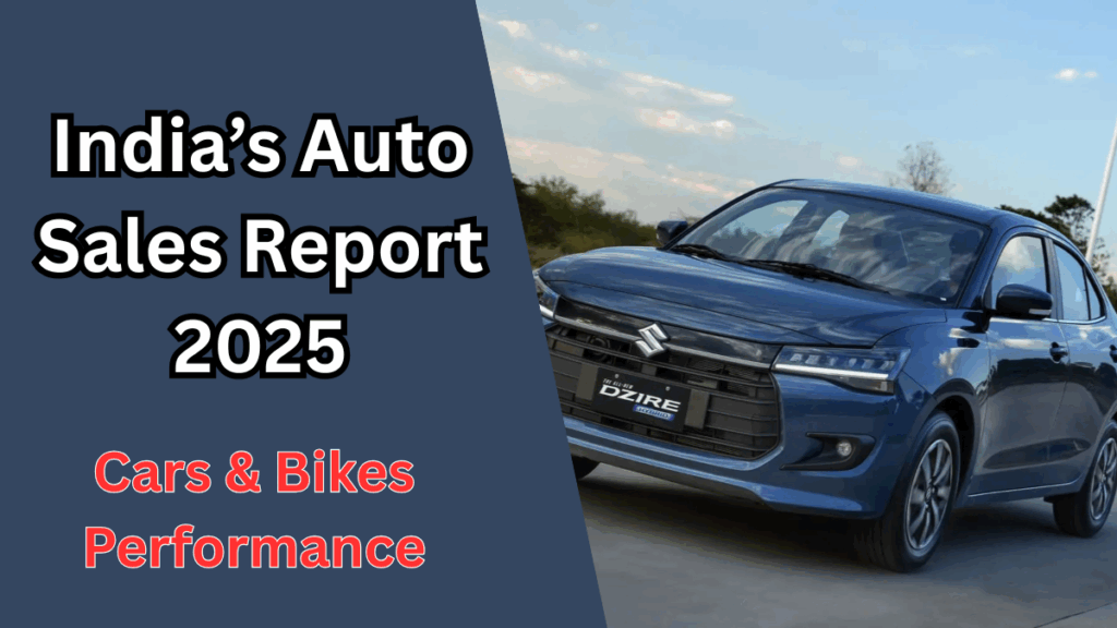 India's Auto Sales Report for April 2025 - Cars & Bikes Performance Breakdown