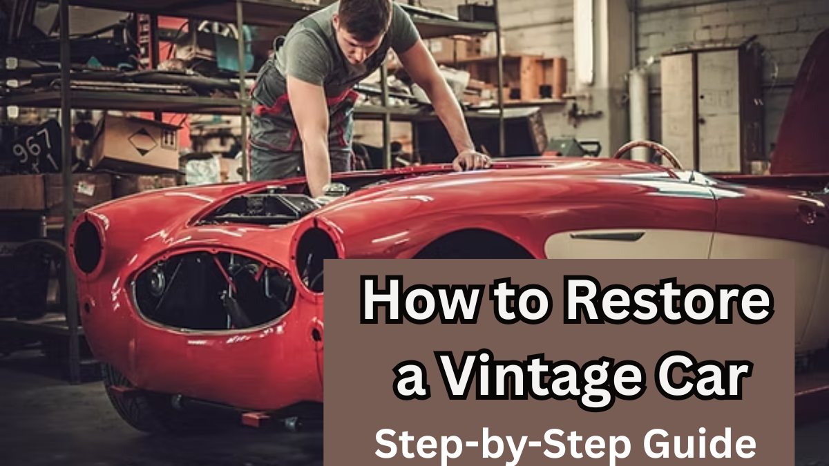 How to Restore a Vintage Car: Step-by-Step Guide