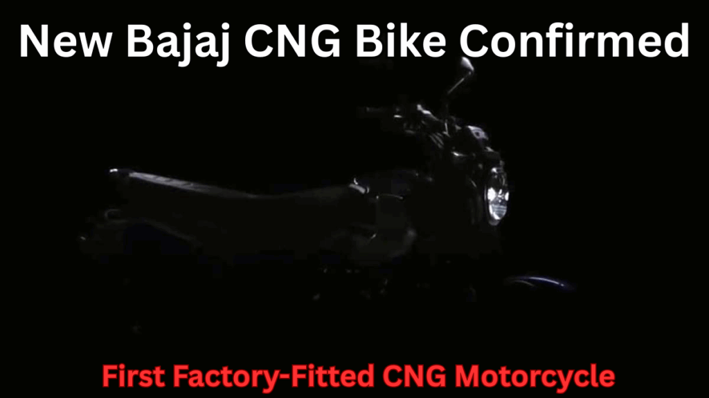 New Bajaj CNG Bike Confirmed – India’s First Factory-Fitted CNG Motorcycle
