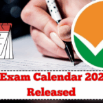 NTA Exam Calendar 2025–26 Released – NEET, CUET, UGC NET Dates Inside