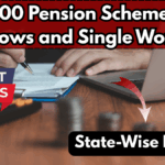 ₹2500 Pension Scheme for Widows and Single Women – State-Wise List