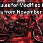 New Rules for Modified Bikes in India from November 2025