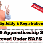 ₹15,000 Apprenticeship Stipend Approved Under NAPS 2025: Eligibility & Registration Guide